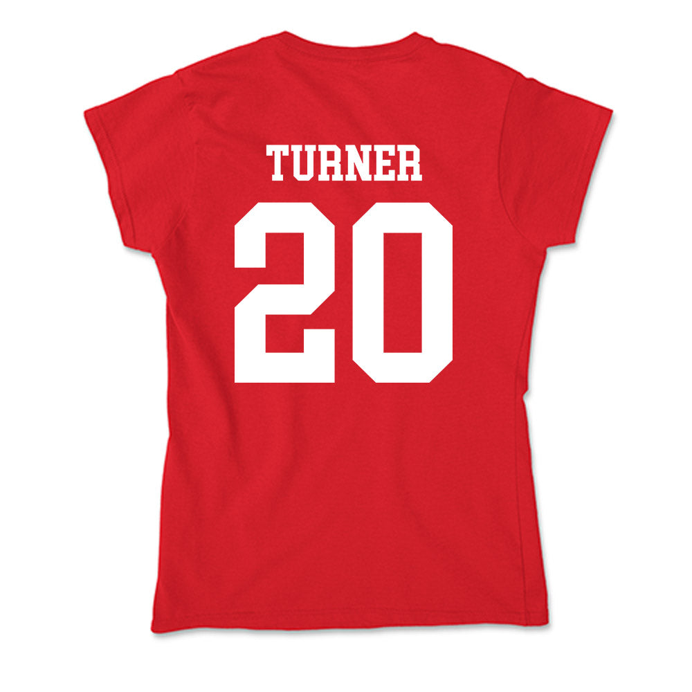 Bradley - NCAA Softball : Olivia Turner - Soft Style Women’s T-Shirt-1