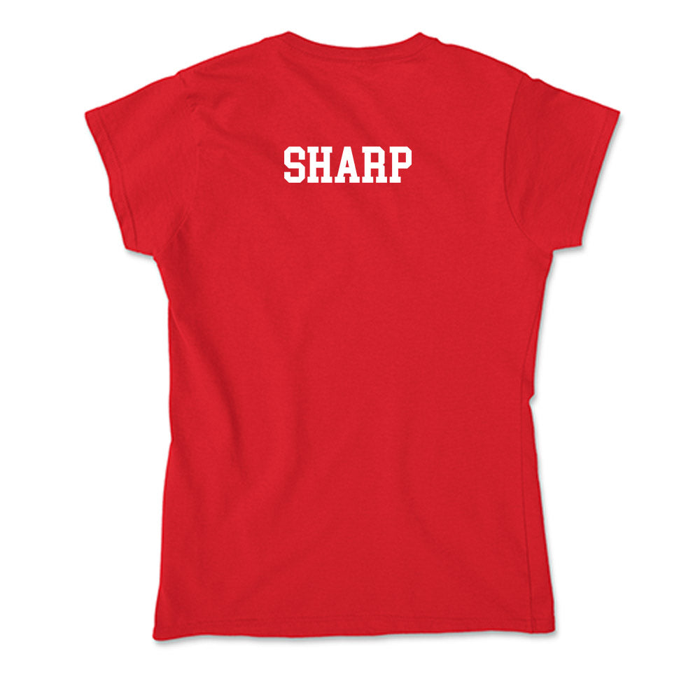 Bradley - NCAA Women's Tennis : Amber Sharp - Soft Style Women’s T-Shirt-1