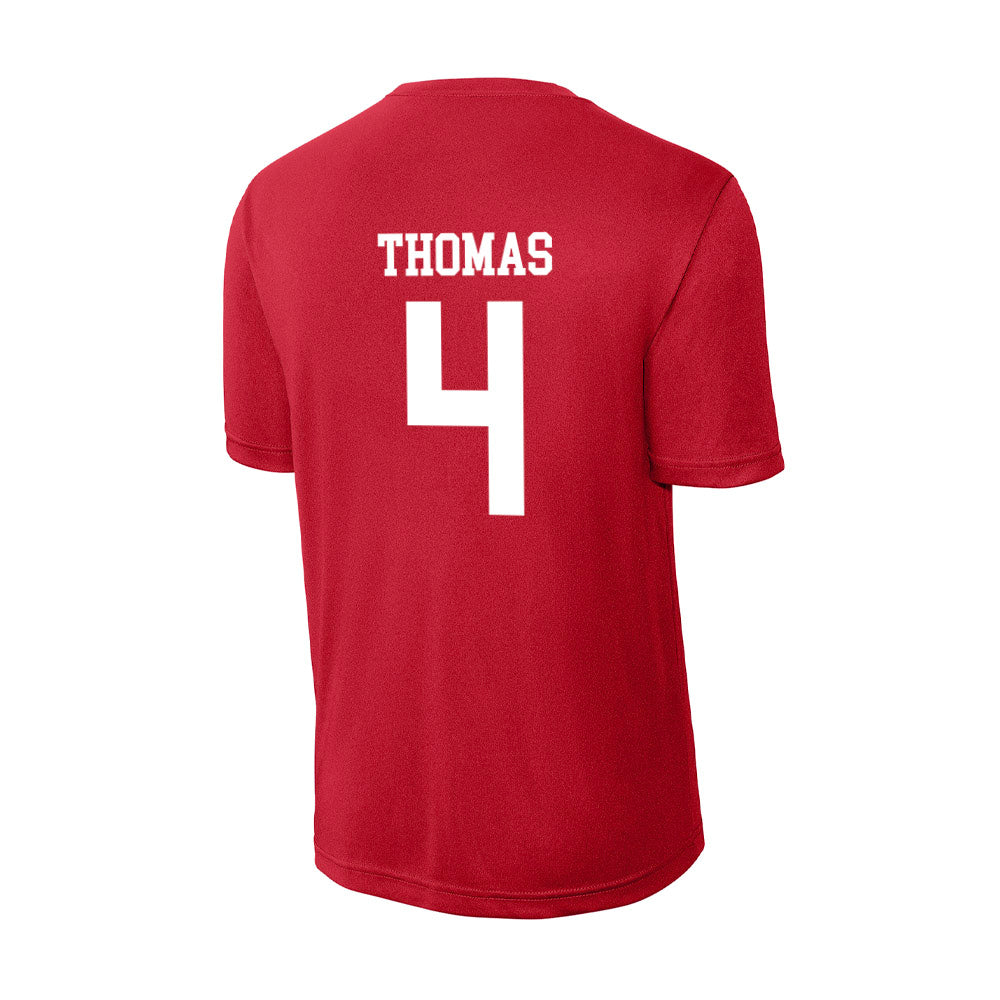 Bradley - NCAA Men's Basketball : Corey Thomas - Activewear T-Shirt-1