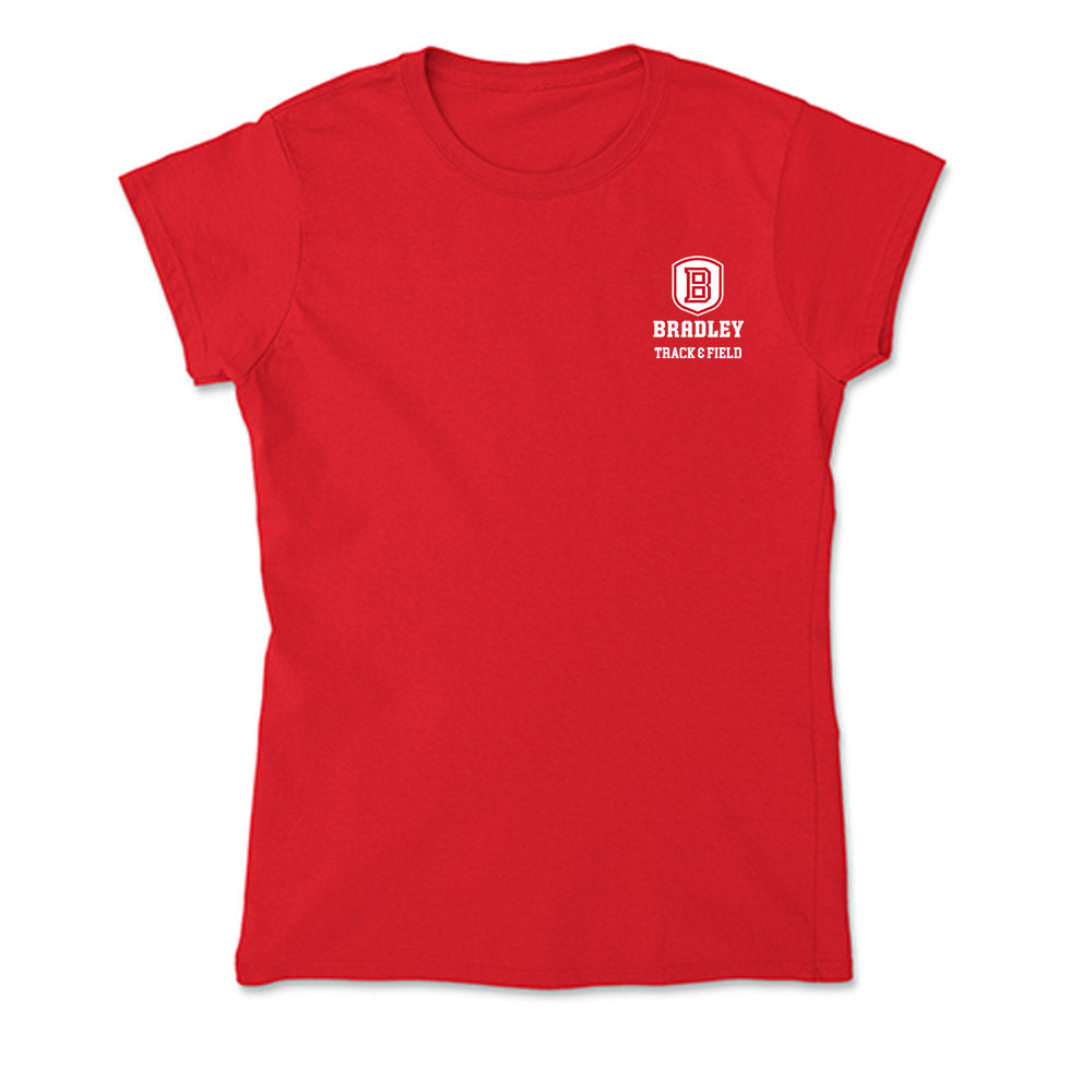 Bradley - NCAA Women's Track & Field : Skyler Balzer - Soft Style Women’s T-Shirt-0