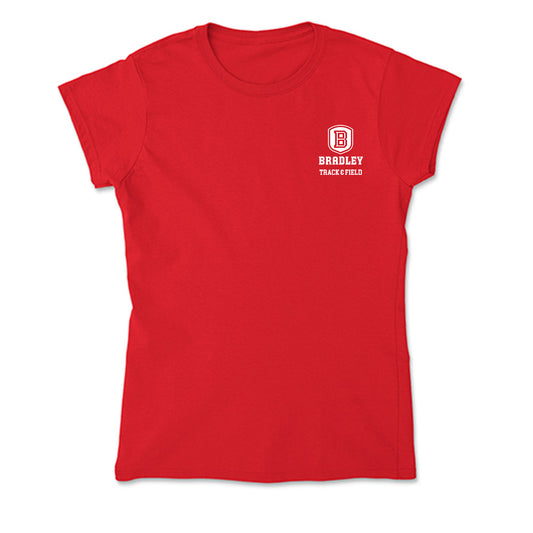 Bradley - NCAA Women's Track & Field : Skyler Balzer - Soft Style Women’s T-Shirt-0