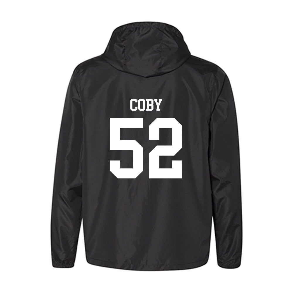 SIU Carbondale - NCAA Football : Ryan Coby - Windbreaker-1