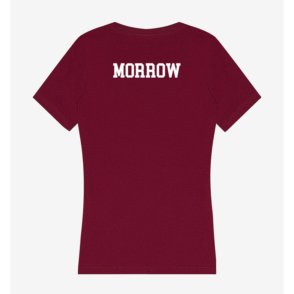 SIU Carbondale - NCAA Men's Swimming & Diving : Michael Morrow - Women's V-Neck T-Shirt-1