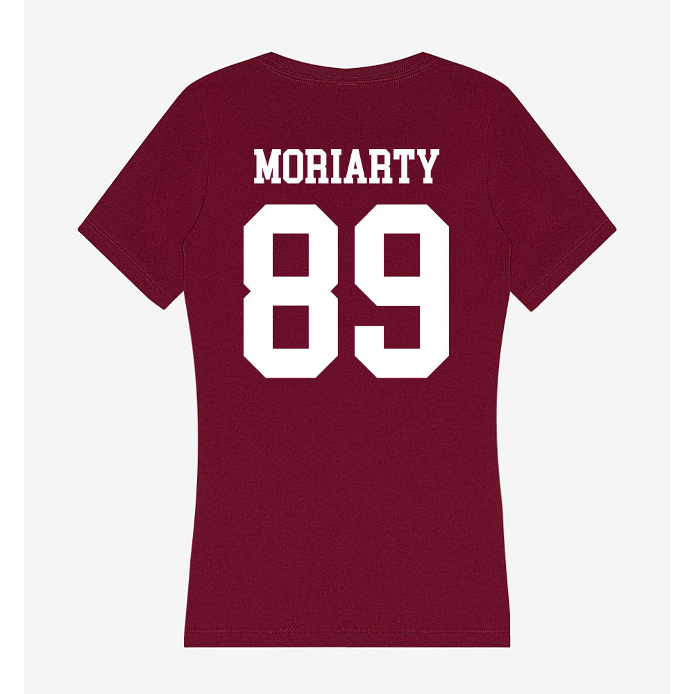 SIU Carbondale - NCAA Football : Aiden Moriarty - Women's V-Neck T-Shirt-1
