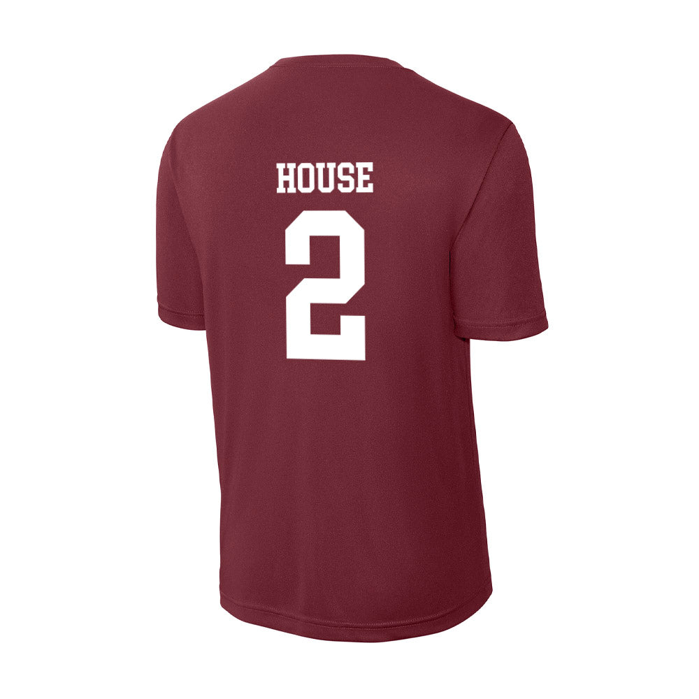 SIU Carbondale - NCAA Men's Basketball : Quelron House - Activewear T-Shirt-1