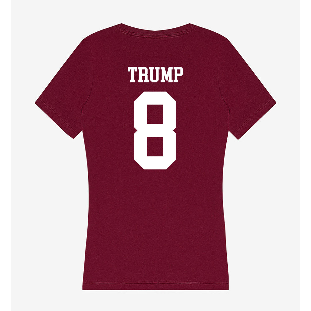 SIU Carbondale - NCAA Women's Soccer : Makenna Trump - Women's V-Neck T-Shirt-1