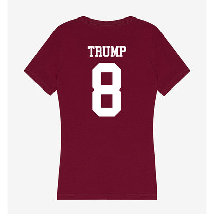 SIU Carbondale - NCAA Women's Soccer : Makenna Trump - Women's V-Neck T-Shirt-1