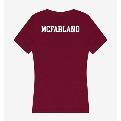 SIU Carbondale - NCAA Women's Volleyball : Ella McFarland - Women's V-Neck T-Shirt-1