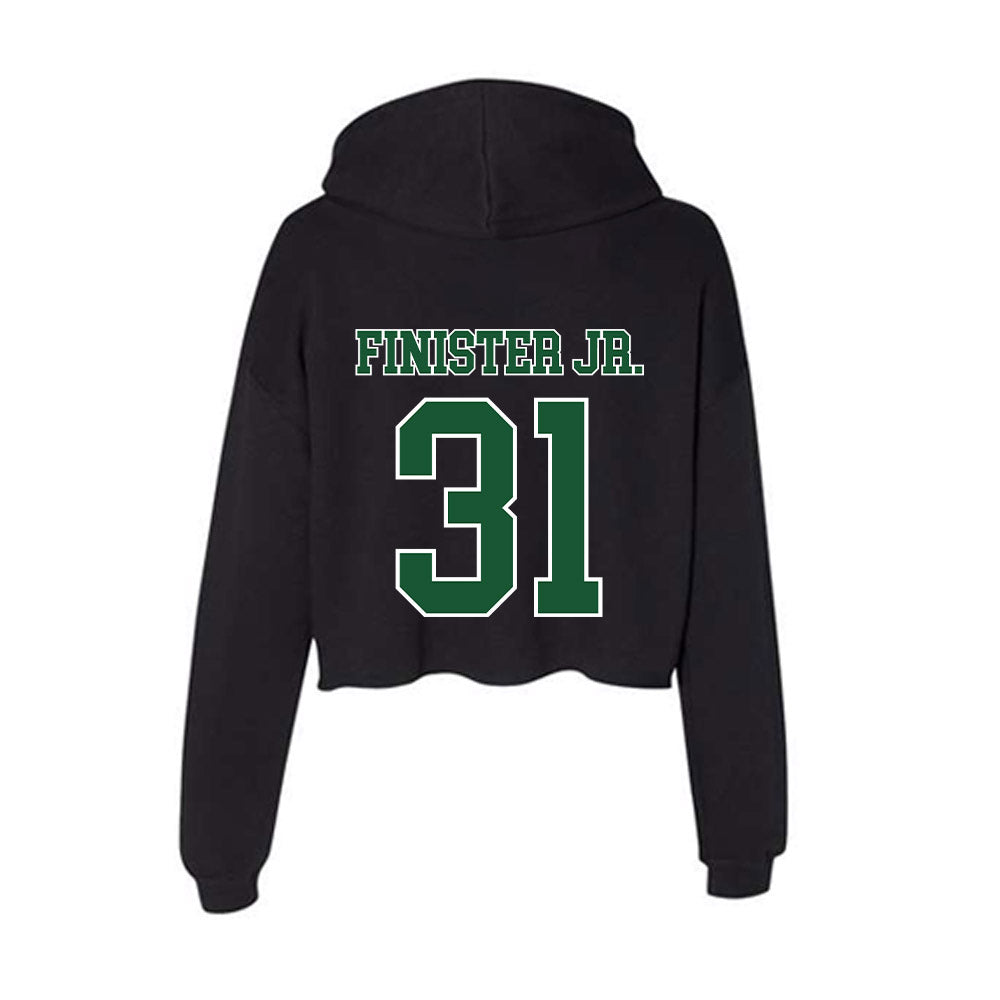 SELU - NCAA Football : Lennis Finister Jr. - Women's Crop Fleece Hoodie-1
