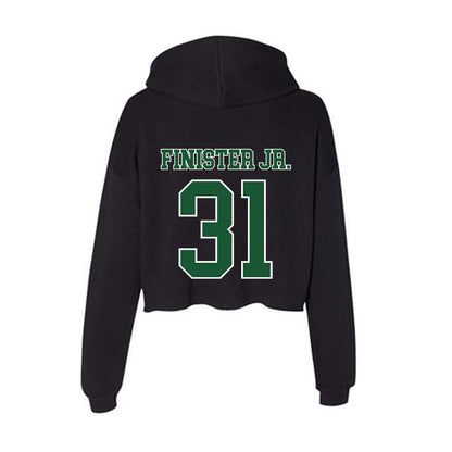 SELU - NCAA Football : Lennis Finister Jr. - Women's Crop Fleece Hoodie-1