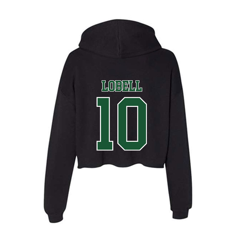 SELU - NCAA Baseball : Blake Lobell - Women's Crop Fleece Hoodie-1