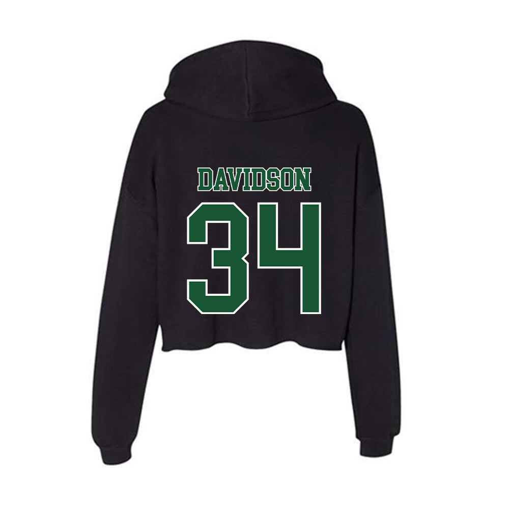 SELU - NCAA Baseball : Dalton Davidson - Women's Crop Fleece Hoodie-1