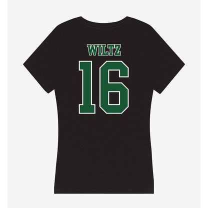 SLU - NCAA Football : Jylan Wiltz - Women's V-Neck T-Shirt-1