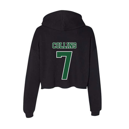 SLU - NCAA Women's Basketball : Aliyah Collins - Women's Crop Fleece Hoodie-1