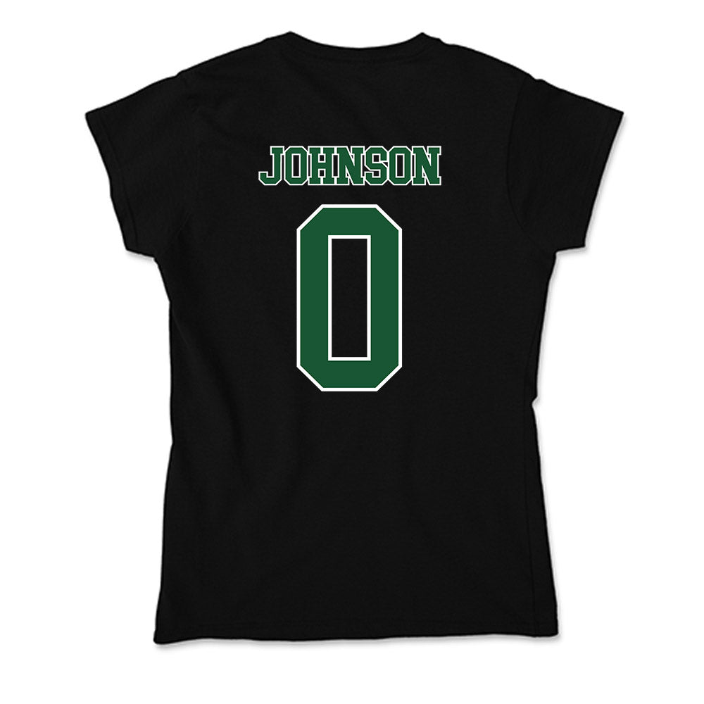 SLU - NCAA Football : Jirrea Johnson - Soft Style Women’s T-Shirt-1