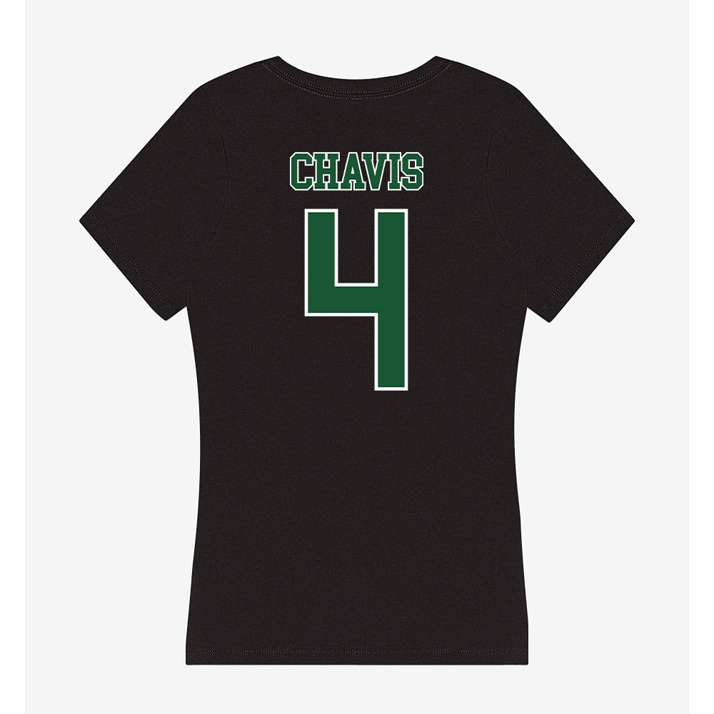 SLU - NCAA Women's Soccer : Kyleigh Chavis - Women's V-Neck T-Shirt-1