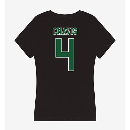 SLU - NCAA Women's Soccer : Kyleigh Chavis - Women's V-Neck T-Shirt-1