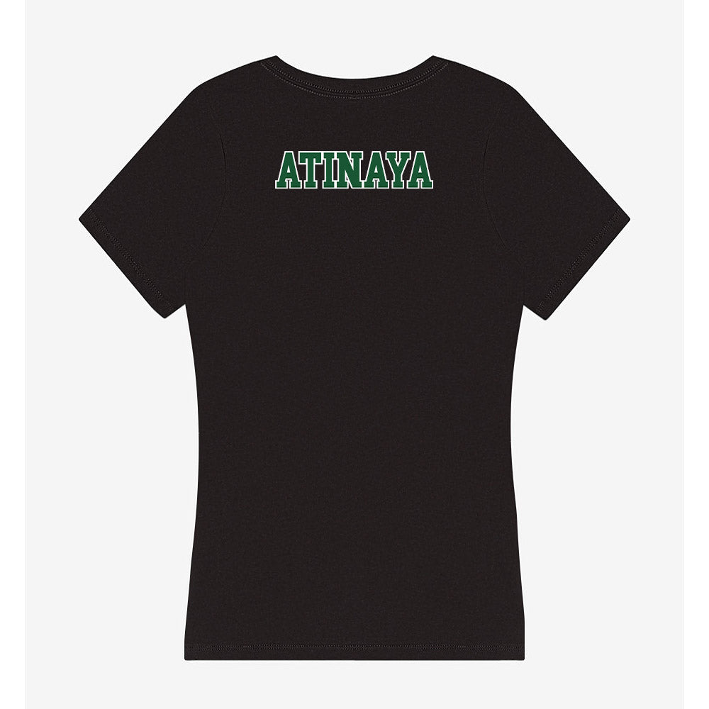 SELU - NCAA Men's Track & Field : Daniel Atinaya - Women's V-Neck T-Shirt-1
