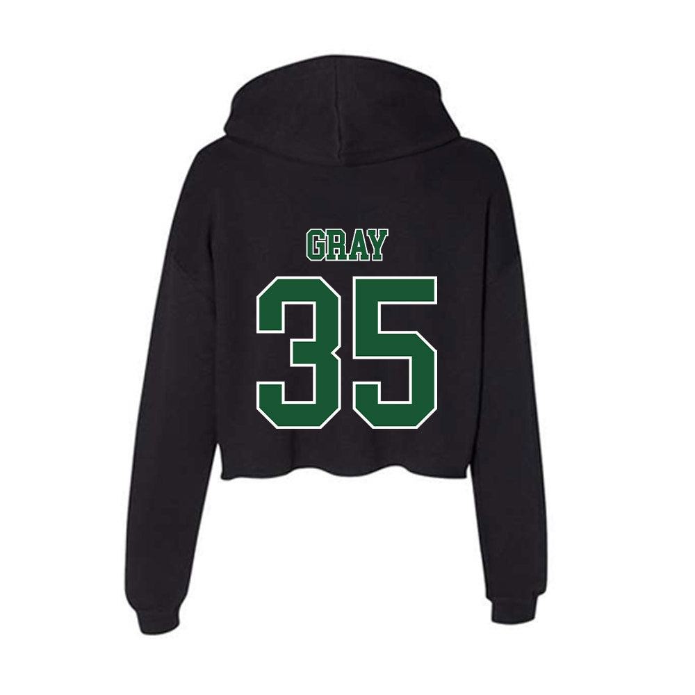 SELU - NCAA Baseball : Dalton Gray - Women's Crop Fleece Hoodie-1