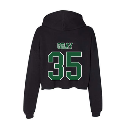 SELU - NCAA Baseball : Dalton Gray - Women's Crop Fleece Hoodie-1