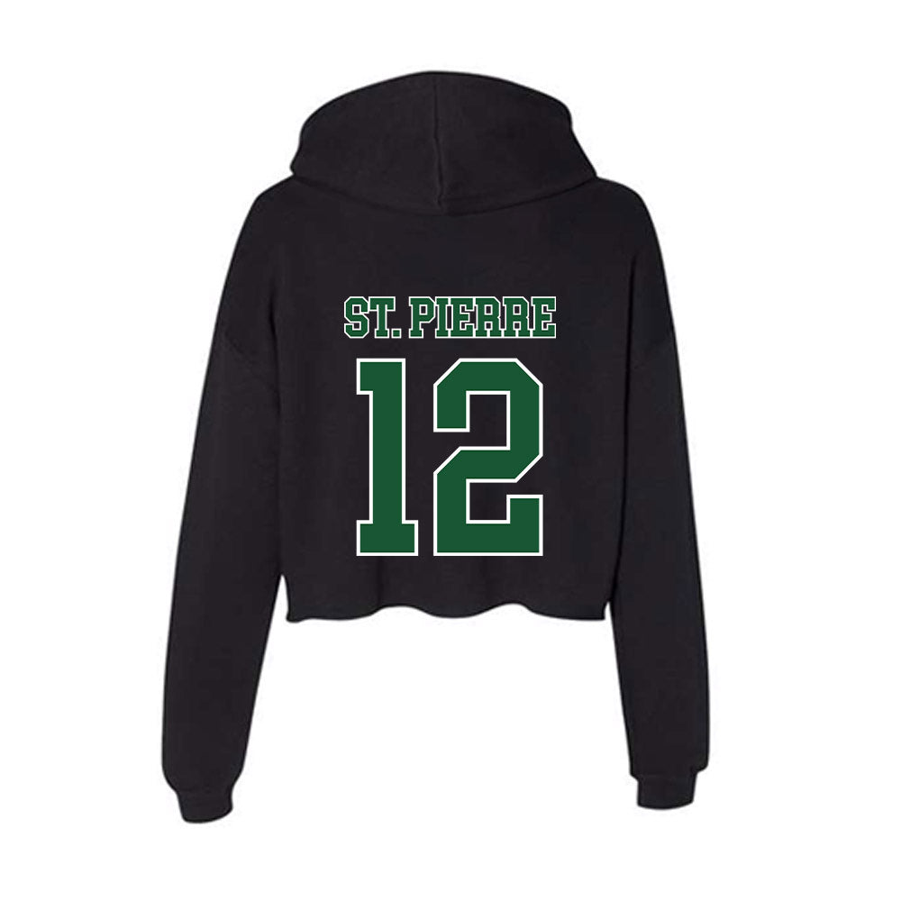 SELU - NCAA Baseball : Brady St. Pierre - Women's Crop Fleece Hoodie-1