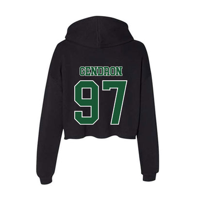 SELU - NCAA Football : Louis Gendron - Women's Crop Fleece Hoodie-1