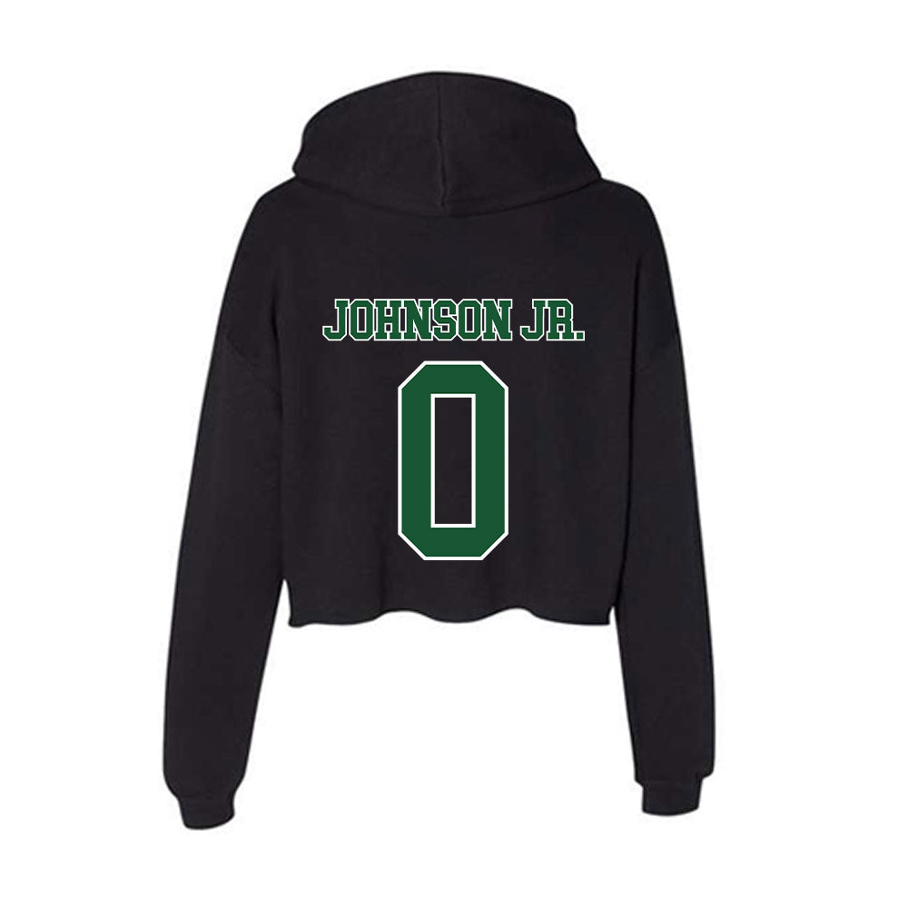 SLU - NCAA Football : Jirrea Johnson Jr. - Women's Crop Fleece Hoodie-1