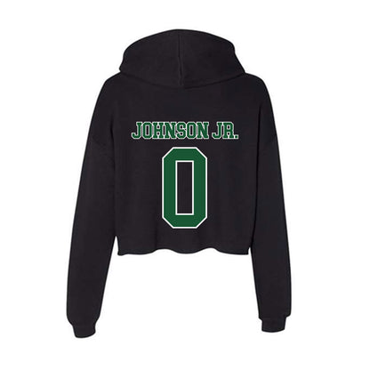 SLU - NCAA Football : Jirrea Johnson Jr. - Women's Crop Fleece Hoodie-1