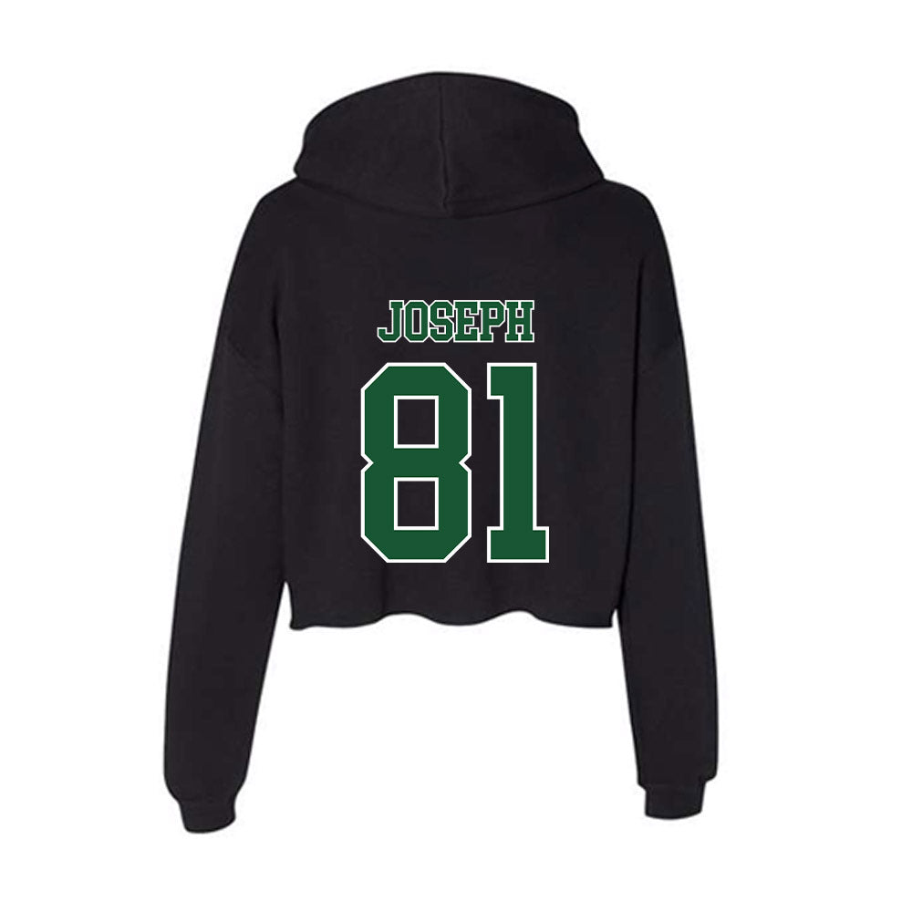 SELU - NCAA Football : Dkhai Joseph - Women's Crop Fleece Hoodie-1