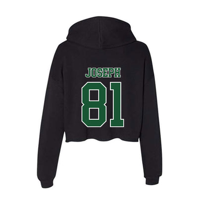 SELU - NCAA Football : Dkhai Joseph - Women's Crop Fleece Hoodie-1