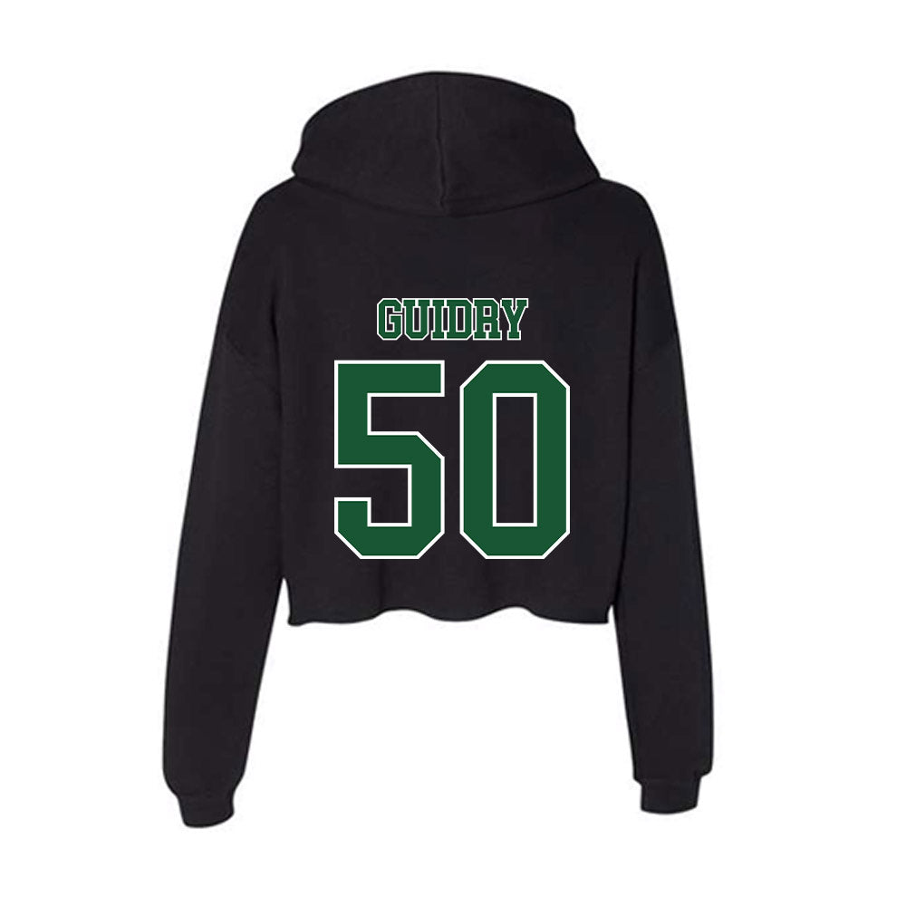 SELU - NCAA Football : Stiles Guidry - Women's Crop Fleece Hoodie-1