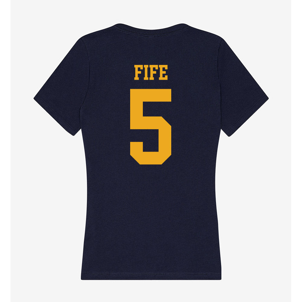 ETAMU - NCAA Women's Basketball : Jadyn Fife - Classic Shersey Women's V-Neck T-Shirt-1