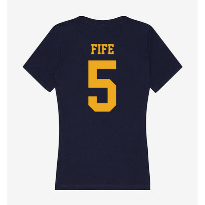 ETAMU - NCAA Women's Basketball : Jadyn Fife - Classic Shersey Women's V-Neck T-Shirt-1