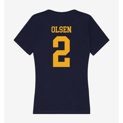 ETAMU - NCAA Softball : Emma Olsen - Classic Shersey Women's V-Neck T-Shirt-1