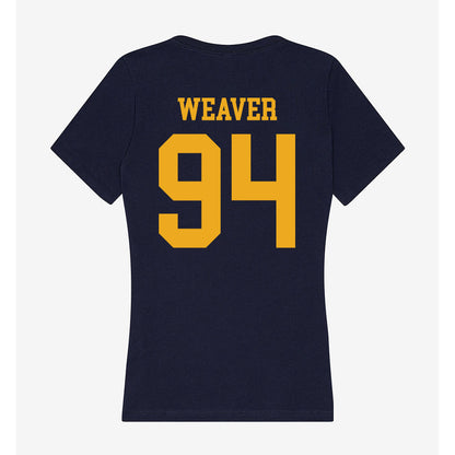 ETAMU - NCAA Football : Zachary Weaver - Classic Shersey Women's V-Neck T-Shirt-1