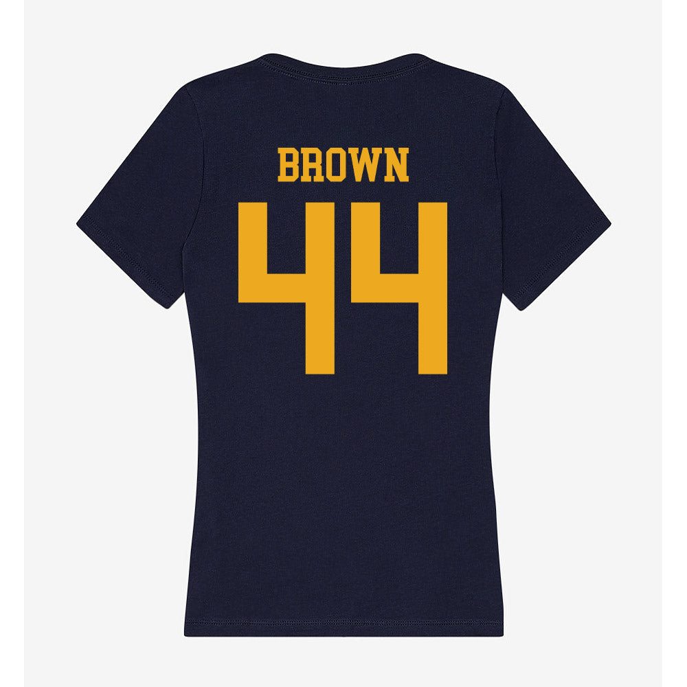 ETAMU - NCAA Football : Erron Brown - Classic Shersey Women's V-Neck T-Shirt-1