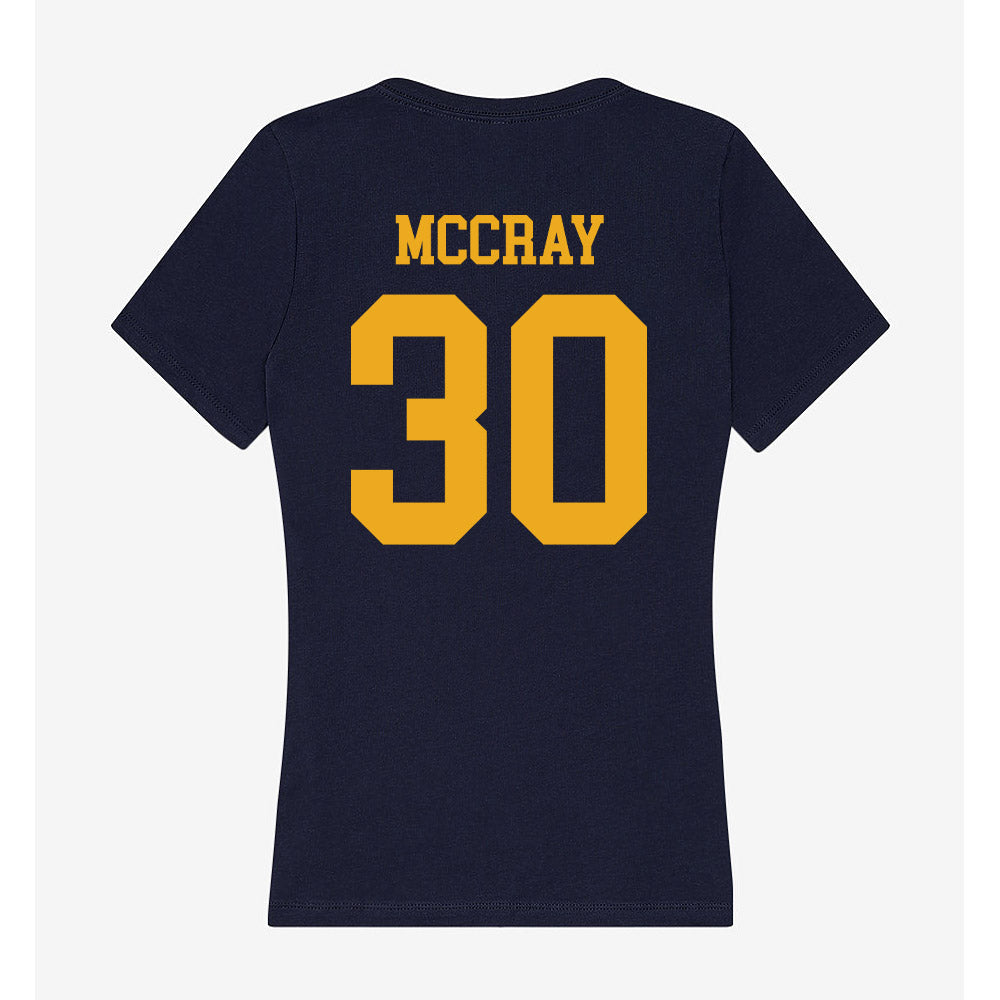 ETAMU - NCAA Men's Basketball : Alex Mccray - Classic Shersey Women's V-Neck T-Shirt-1