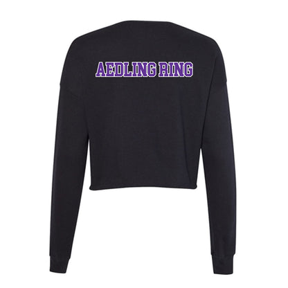 Northwestern State - NCAA Women's Track & Field : Thea Aedling Ring - Women's Cropped Crew Fleece-1