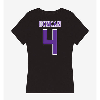 Northwestern State - NCAA Football : Blaine Duncan - Women's V-Neck T-Shirt-1