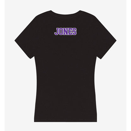 Northwestern State - NCAA Men's Track & Field : Kason Jones - Women's V-Neck T-Shirt-1