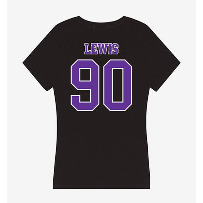 Northwestern State - NCAA Football : Tyler Lewis - Women's V-Neck T-Shirt-1