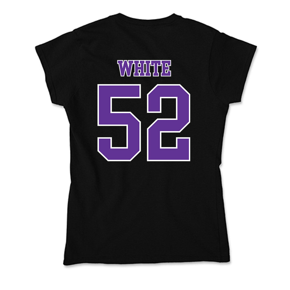 Northwestern State - NCAA Baseball : Carter White - Soft Style Women’s T-Shirt-1