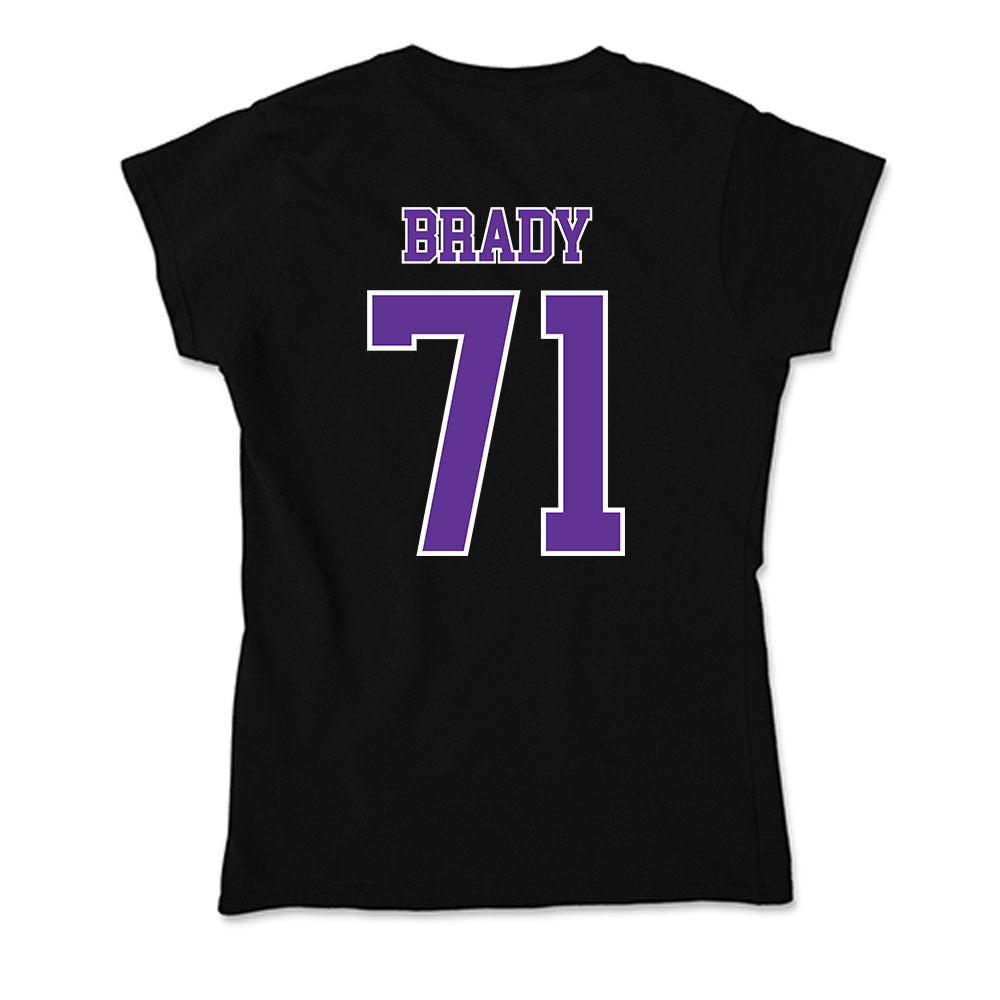 Northwestern State - NCAA Football : Logan Brady - Soft Style Women’s T-Shirt-1