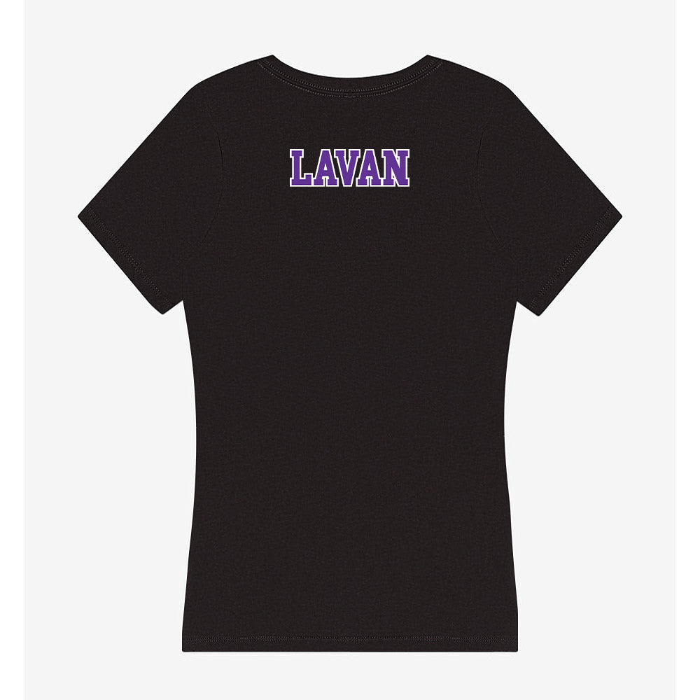 Northwestern State - NCAA Women's Track & Field : Aniyha Lavan - Women's V-Neck T-Shirt-1