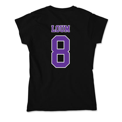 Northwestern State - NCAA Men's Basketball : Moustapha Loum - Soft Style Women’s T-Shirt-1
