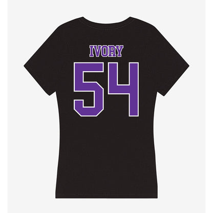 Northwestern State - NCAA Football : Kemarion Ivory - Women's V-Neck T-Shirt-1