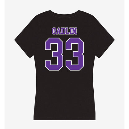 Northwestern State - NCAA Football : Marcus Gadlin - Women's V-Neck T-Shirt-1