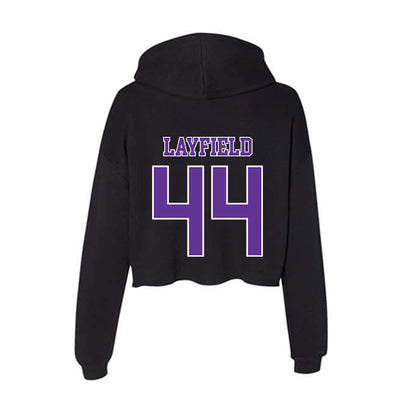 Northwestern State - NCAA Softball : Madge Layfield - Women's Crop Fleece Hoodie-1