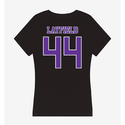 Northwestern State - NCAA Softball : Madge Layfield - Women's V-Neck T-Shirt-1