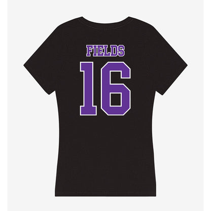Northwestern State - NCAA Football : Andrew Fields - Women's V-Neck T-Shirt-1